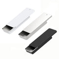 New Design Aluminum Tin Slide Box Rectangle Shape Empty Lip Balm Jars Small Gifts Mint Chewing Gum Oil Storage Metal Packaging