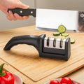 Low Price Wholesale Knife Sharpener 3 Stages Kitchen Knife Sharpening Stone Afiador De Faca Knife Sharpener