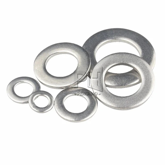 Factory Direct Stainless Steel Gasket 304 Flat Metal Gasket Metal Retaining Ring M5M6-M14