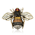 Personalized Diamond Animal Bee Brooch Insect Series Jewelry Pin Women Accessories Fashion Jewelry Brooch