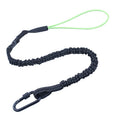 Custom Work Tool Lanyard Polyester Nylon Material Retractable Cord Tool Safety Lanyard with Carabiner Safety & Tool Retention