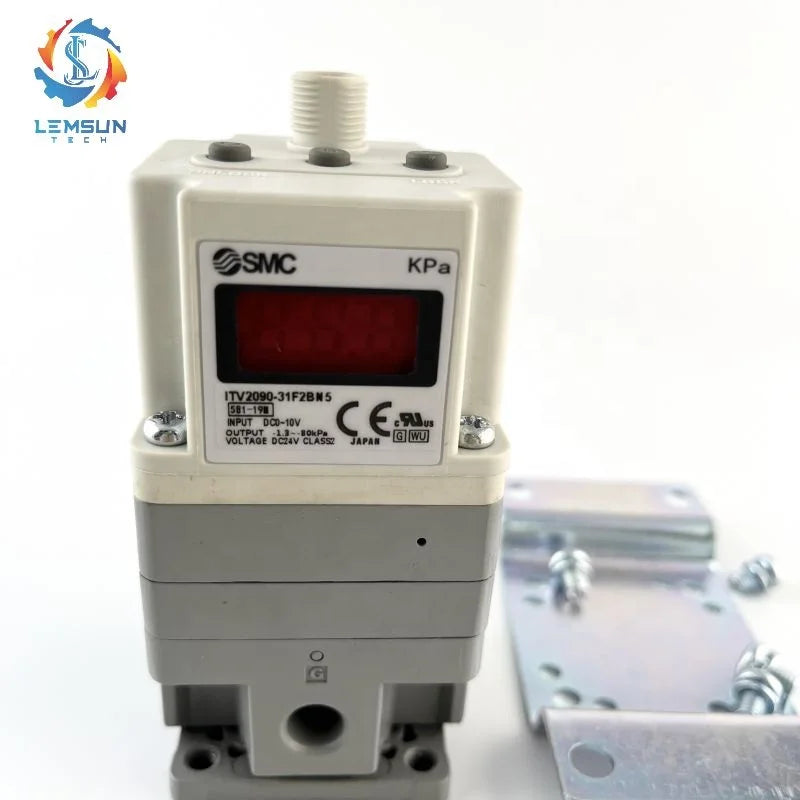 Origin SMC Solenoid Valve Laser Cutting for Kerajet  Inkjet Printing Machinery ITV2090-31F2BN5 Pneumatic Proportional Valve