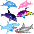 Wholesale Inflatable Dolphin Animal Toys for Kids Pool Beach Kits Custom Inflated Whale Shark Fish Balloon Party Accessories