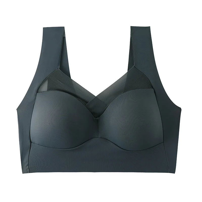 Wholesale Wire Free Push-up Underwear Breathable Seamless Bra for Women