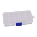 Diamond Painting Tools Embroidery Accessories 10 Grid Acrylic Storage Box Removable Plastic Box Jewelry Storage Tool Sorting Box