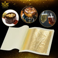 Hot Sale Private Label Real Gold Leaf 24K Pure Genuine Edible Gold Leaf Food Decoration for Art