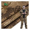 RTS T/C 8020 Polyester/Cotton Anti Tearing Camouflage Ripstop Fabric Kryptek Nomad Garments Hat