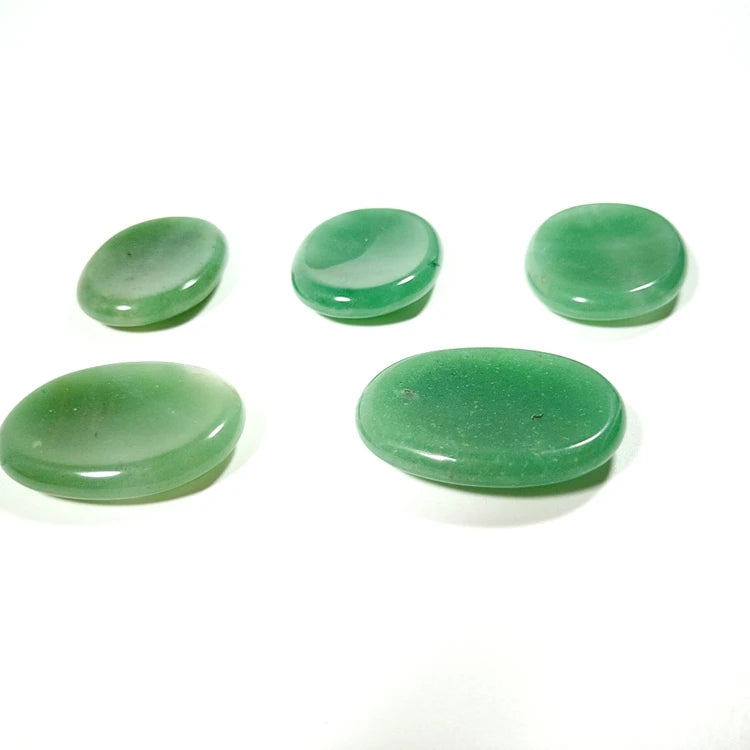 Diy Green Aventurine Worry Stones Multi Stones Available Crystal Healing Relax Stones