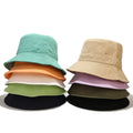 Private Label Large Plain Bulk Adult Unisex Cotton Customized Logo Bucket Hat