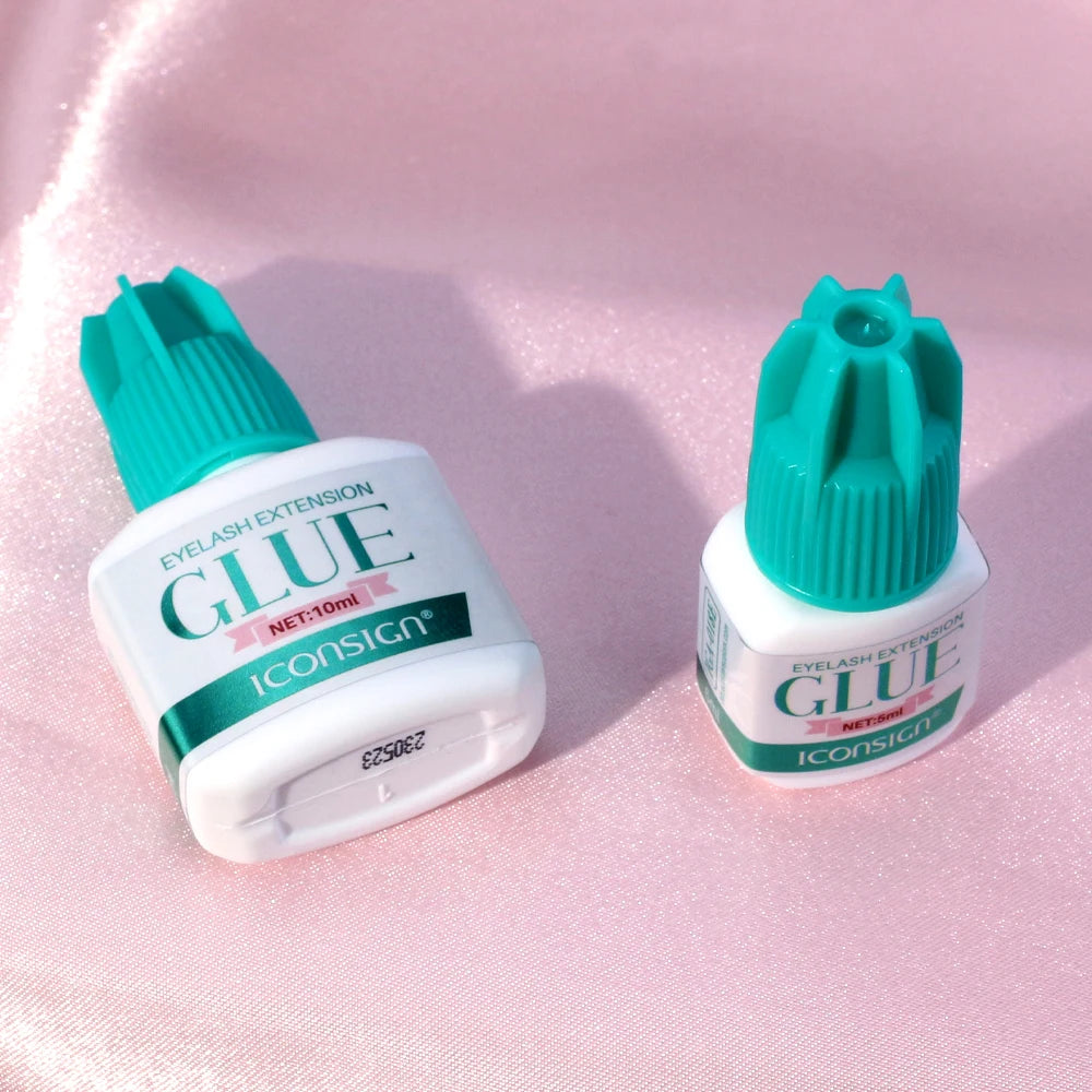 Iconsign Private Label 0.5 Sec Individual Lash Extension Glue Adhesive Eyelashes Glue Waterproof Eyelash Glue