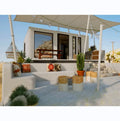 2023 Movable Shipping Tiny House Two Bedroom Modular Ready Made Mobile Prefab Container House