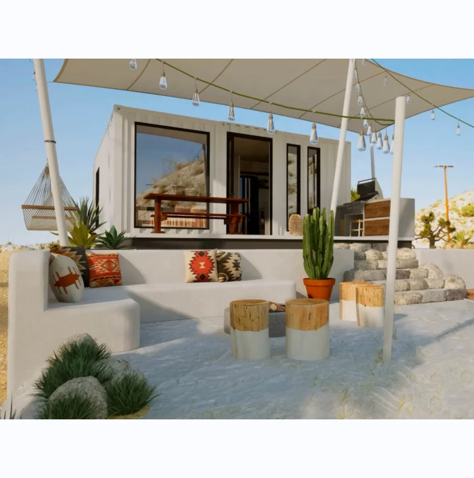 2023 Movable Shipping Tiny House Two Bedroom Modular Ready Made Mobile Prefab Container House