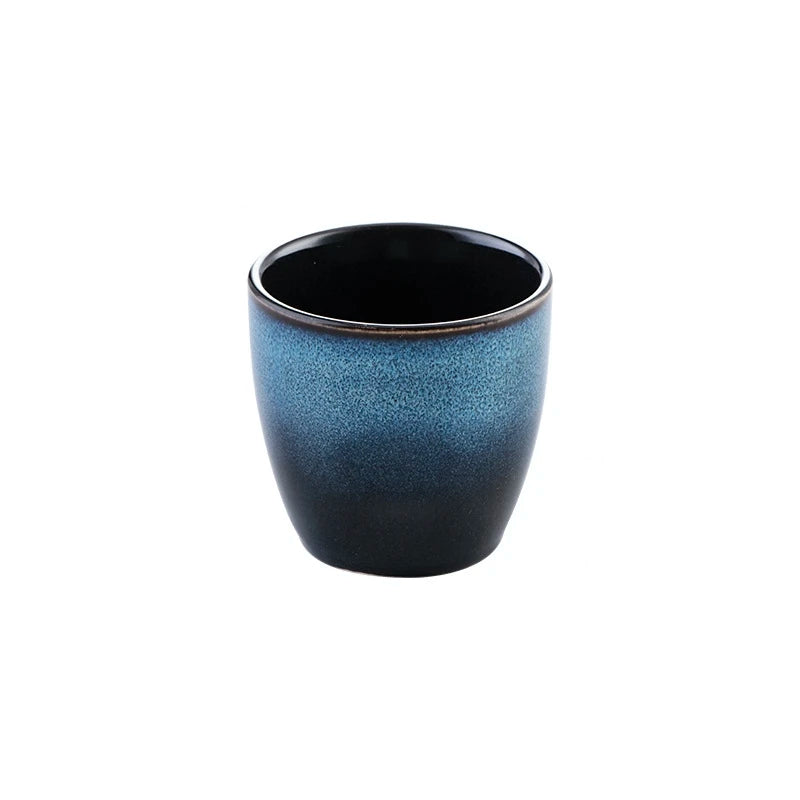 Factory Wholesale 150ml Ceramic Cups Coffee Tea Cups With Different Colors