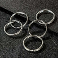 Heavy-duty Split Key Rings Ideal for Organizing Keys Attaching Accessories and Connecting Hardware