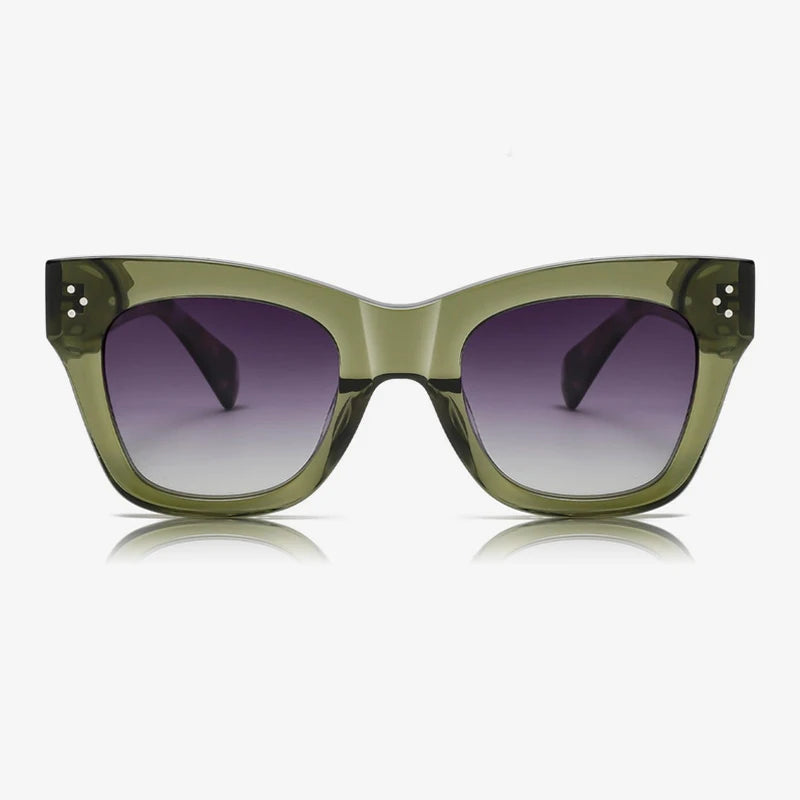 Benyi New Trendy Fashionable and Versatile Sunglasses 2025 New Retro Thick Material Luxury Quality Unisex Acetate Sunglasses