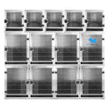 Hot Sale Petsproofing Multifunction Veterinary ICU Cage Stainless Steel Dog & Cat Kennel with Animal Pattern for Pet Owners