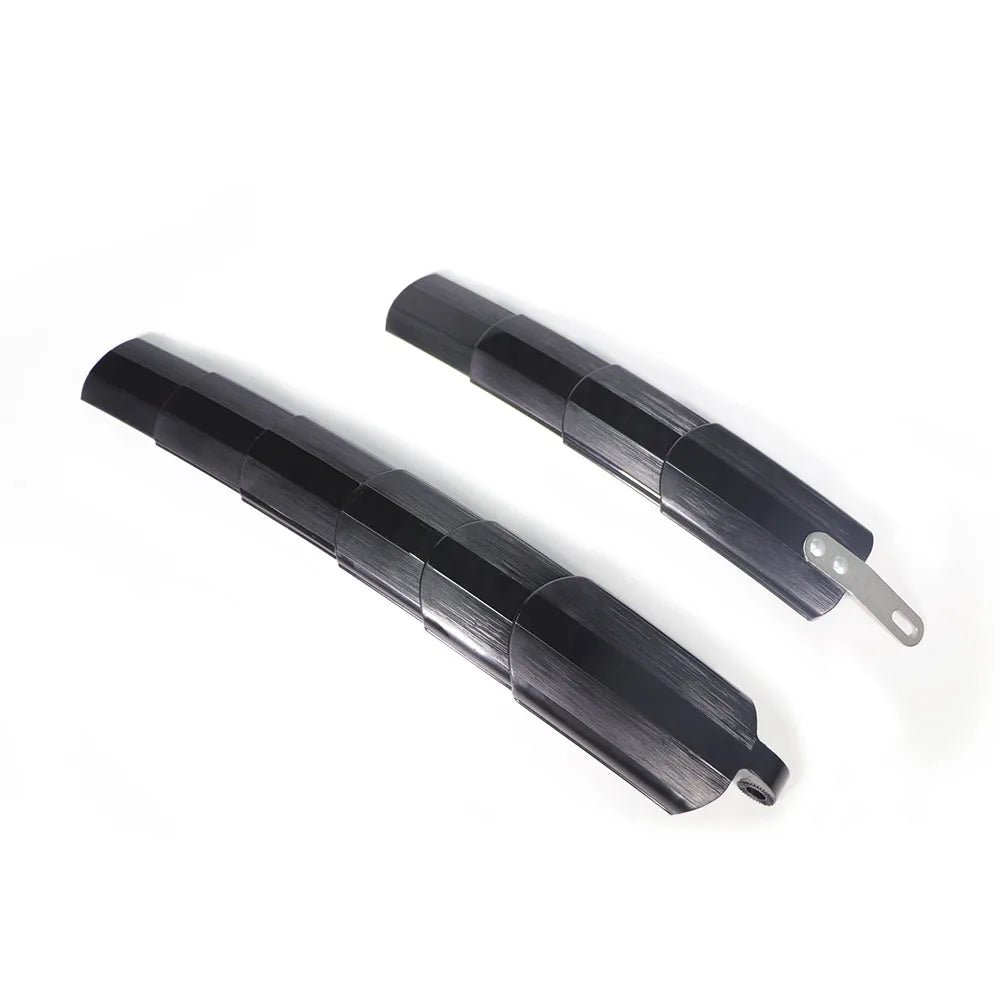 Adjustable Bicycle Front & Rear Fenders New Image Bike Retractable Mudguards Deform Resistant Plastic Cycling Accessories