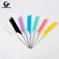 Factory Sale Parting Combs Hairdressing Highlights Combs Straightener Highlighting Hair Salon Accept Custom Logo Rat Tail Comb