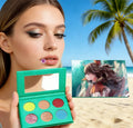 High Pigment Mini Waterproof Eyeshadow Palette Long-lasting Glitter Shimmer Private Label Metallic Powder for All Dark Wholesale