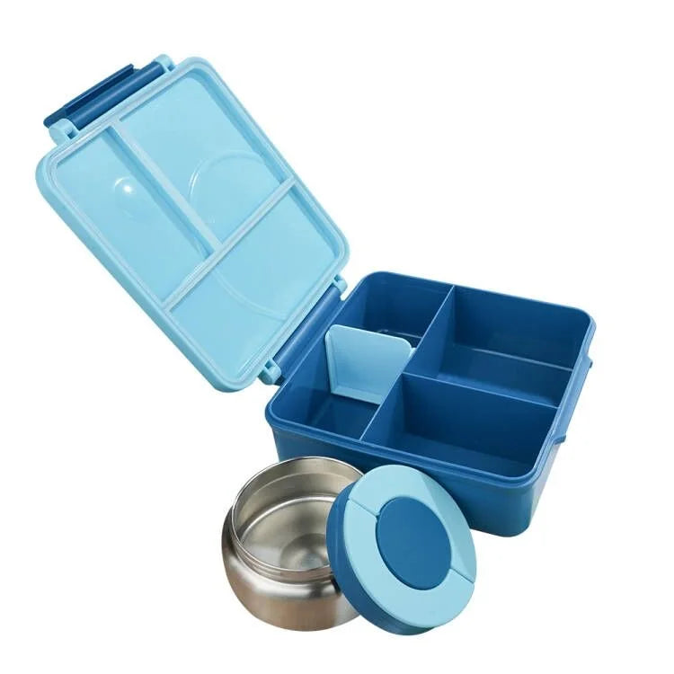 Custom Round Stainless Steel Food Jar Thermos Lunch Box Thermal Container