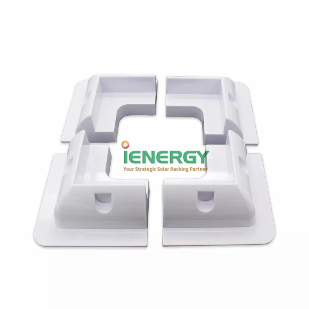 ABS Hot Sell Solar Panel Corner Mounting Solar Panel Brackets for Camper & Caravan Flat Roof