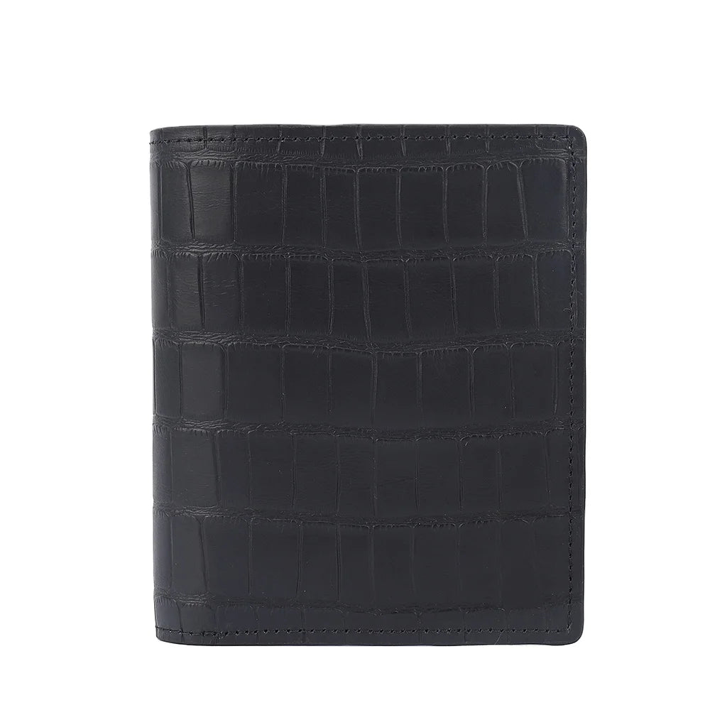 New Design Wholesale Custom logo Men Premium crocodile Pattern Genuine Leather Wallet Card Holder