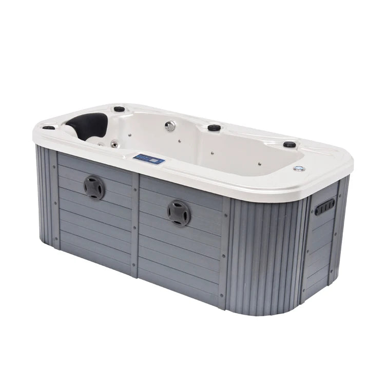 Sunrans Freestanding Modern Bathroom Bathtub Whirlpool Hydro Massage Balboa Usa Luxury Hot Tub 660L 5 Year Warranty