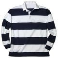 Women's Rugby Shirts in Strip Multi Color Strip Rugby Shirts