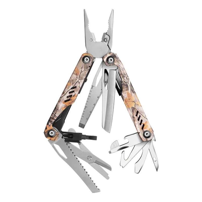 New Design Outdoor Camping Survival 17 in 1 Folding Multitool Multifunction Pliers