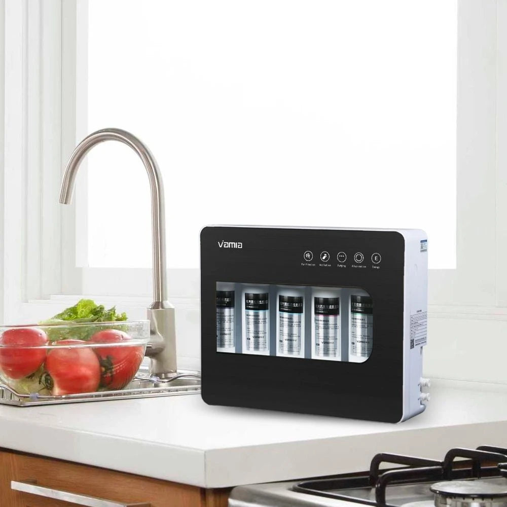 Convenient Manual Whole House Water Filtration System 5-Stage Activated Carbon UF Membrane Purifier Eco-Friendly Plastic