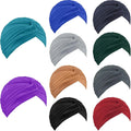 Stretchy Turban Cap Chemo Head Wraps Cancer Headwear Bennie Twisted India's Hat for Women
