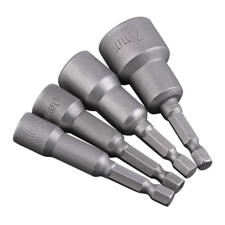 Metric Strong Magnetic Screwdriver Socket Hex Bit Driver Nut Setter for Power Tools
