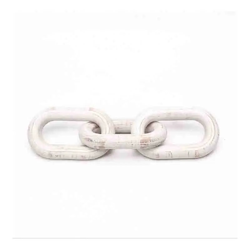 Wholesale New Original Pine Wood Chain Link Board Religious Style Decorative Wooden Chain Knot Hand Painted Technique Home Gift