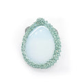 2026 Opalite Hot Selling Teardrop Pendant Chain Hand-made Ethnic Necklace Large Pendant Necklace Natural jasper Necklace