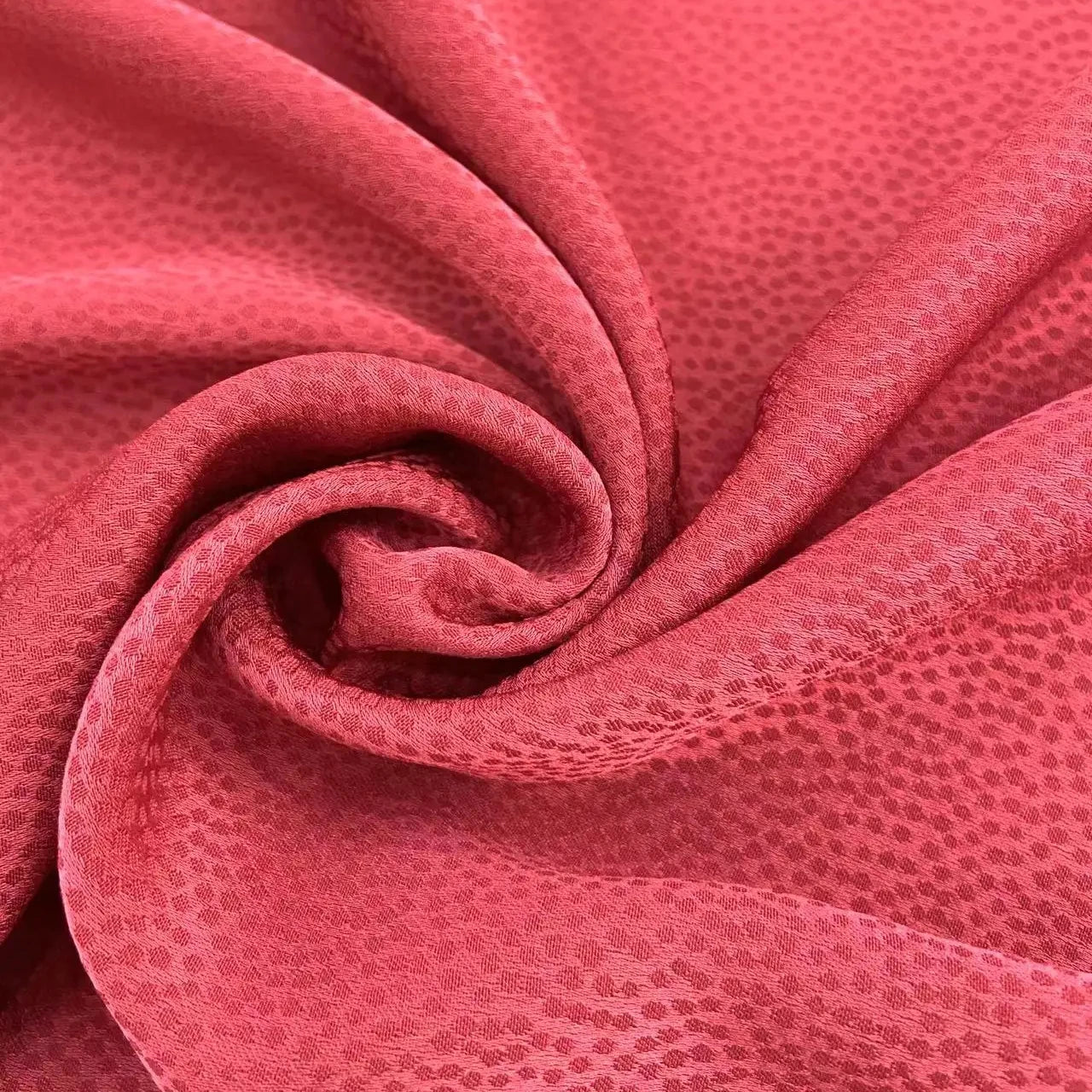Wholesale Custom 100% Polyester Jacquard Stretch Soft Clothes Fabric Mixed Dot for Women's Lining Wear