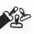 For Deepeel BF681 38mm Swivel Hook Dog Collar Clasp Black Special Bag Accessories Keyring Buckle Strap Clasps Bag Accessories
