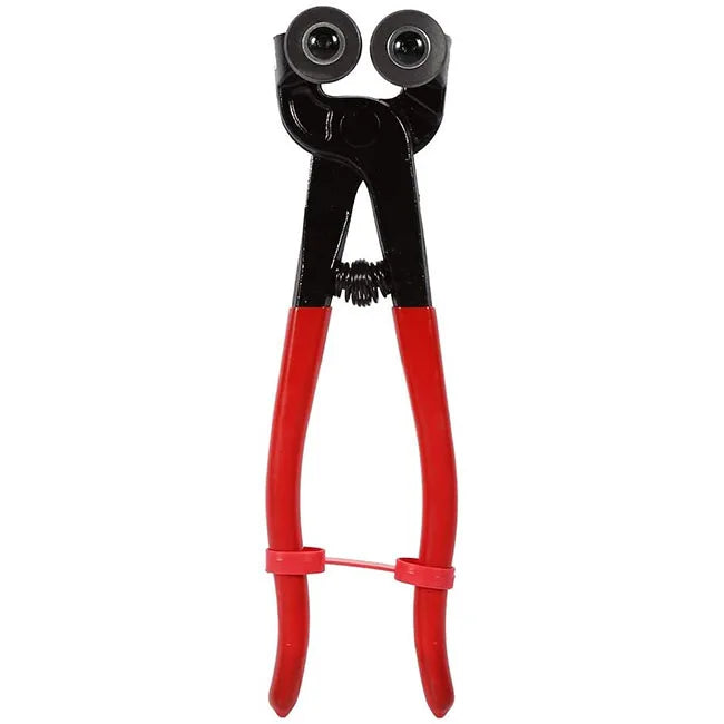 Heavy-Duty Wheeled Glass & Ceramic Tile Nippers with Tungsten Blade Soft-Grip Handle Cutting Tools OEM