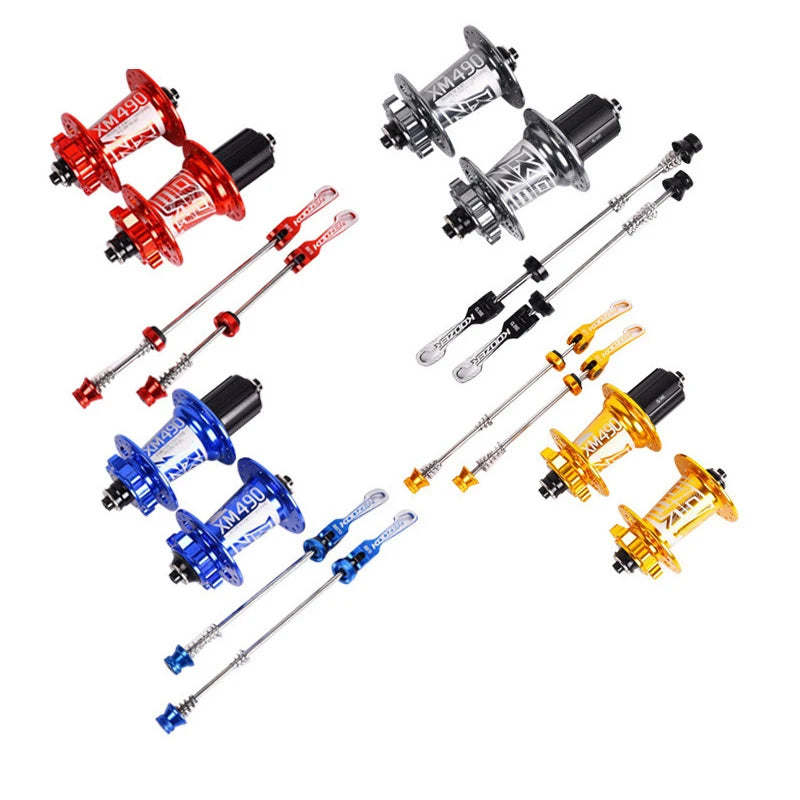 KOOZER XM490 Flower Drum 6 Claws 72 Rings 4 Peilin Mountain Bike Flower Drum Bicycle Hubs 28/32/36 Holes for Sell
