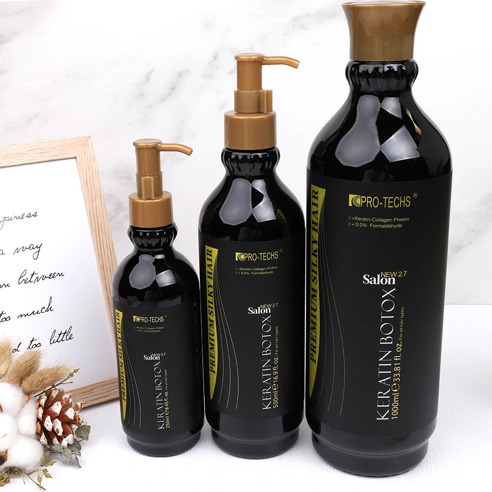 0% Formalin Formula Anti-Dandruff Nourishing Refreshing Fluffy Repair Smooth Nutritive Keratin Organic Treatment 2.7 Hair