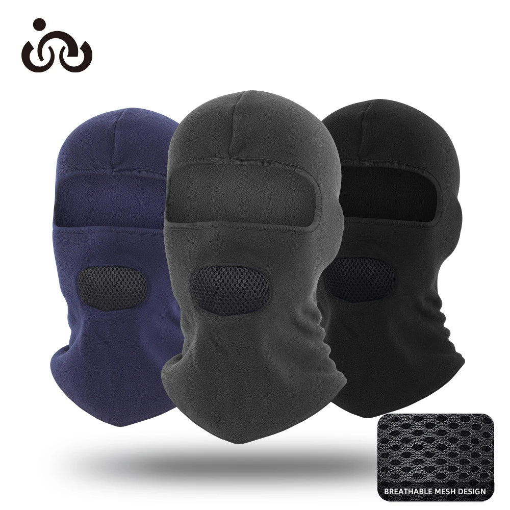 Winter Hats Men's Hat Beanie Scarf Soft Thick Warm Caps Balaclava Motorcycle Bike Balaclava Skimask