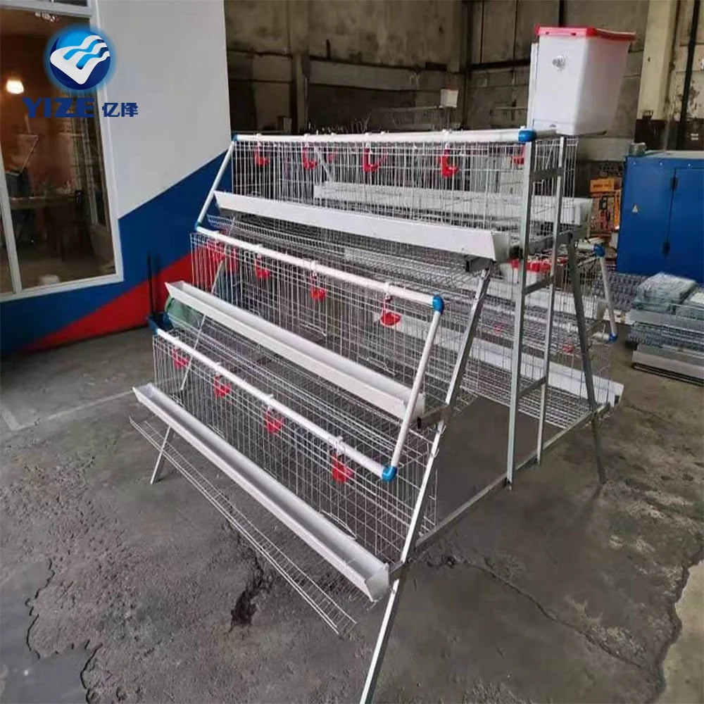 6x3-tier Layer Manual Cages Electro Galvanized/hot Dipped/PVC Coated Chicken Cages/egg Laying Hen/battery Cage for South Africa
