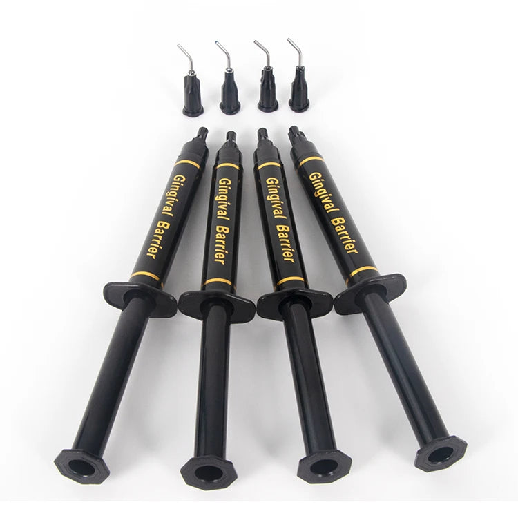 Effective CE Approved Advanced Wholesale Clinic Use Protect Gum Gel Dental Gingival Barrier With Curved Needle