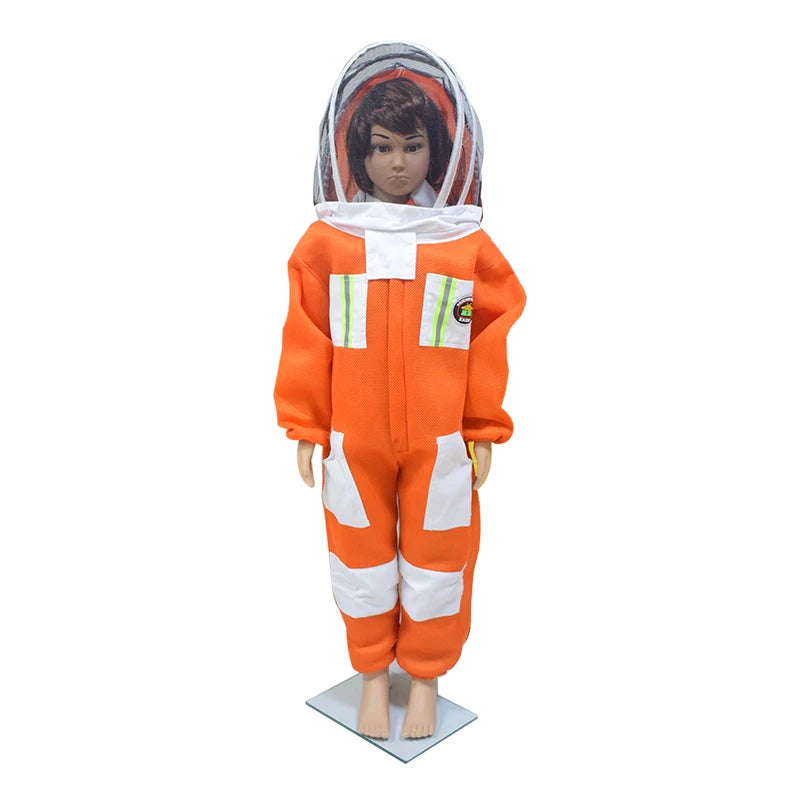 Max Protect 3D Air Cotton Fabric Kids Space Hat Veil Fencing Beekeeping Clothes for Children Designed for Animal New