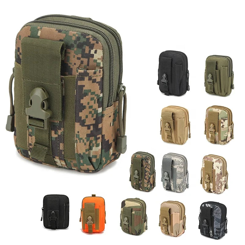 Travel Waist Men Mini Sport Camping Riding Hiking Fanny Camera Waterproof EDC Lifesaving Tactical Molle Pouch