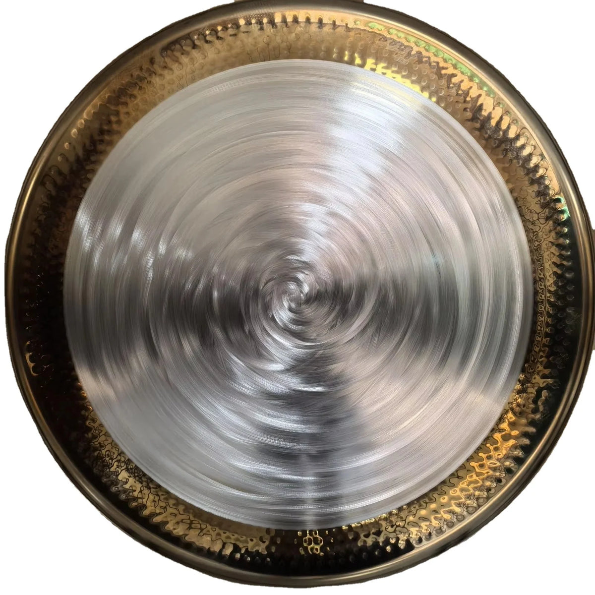 Long Vibration Nickel Alloy Chinese Rose Gong 32 Inch 80CM for Sound Meditation