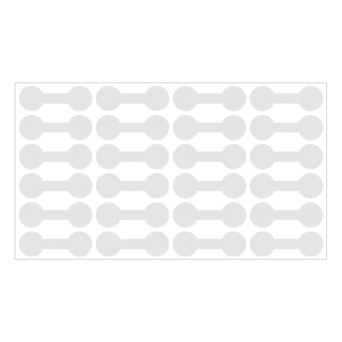 Barbell Shape Jewelry LabelWhite Jewelry Repair Tyvek Jewelry Price Tags