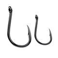 WEIHE 3-15# 200pcs/bag  High Carbon Steel Barbed Fishing Hook Fishhooks