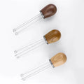 Barista Tools Coffee Needle Distributor Espresso Coffee Stirrer With Wood Handle and 0.6mm Needle