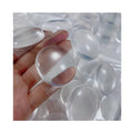 Flexible Soft Door Stop Wall Plate Bumper Adhesive Round clear Door Stopper for Wall Furniture