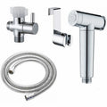 Wholesale Modern Chrome Handheld Shattaf Bidet Sprayer Set Stainless Steel Design Eco-Friendly Easy Installation for Bathroom